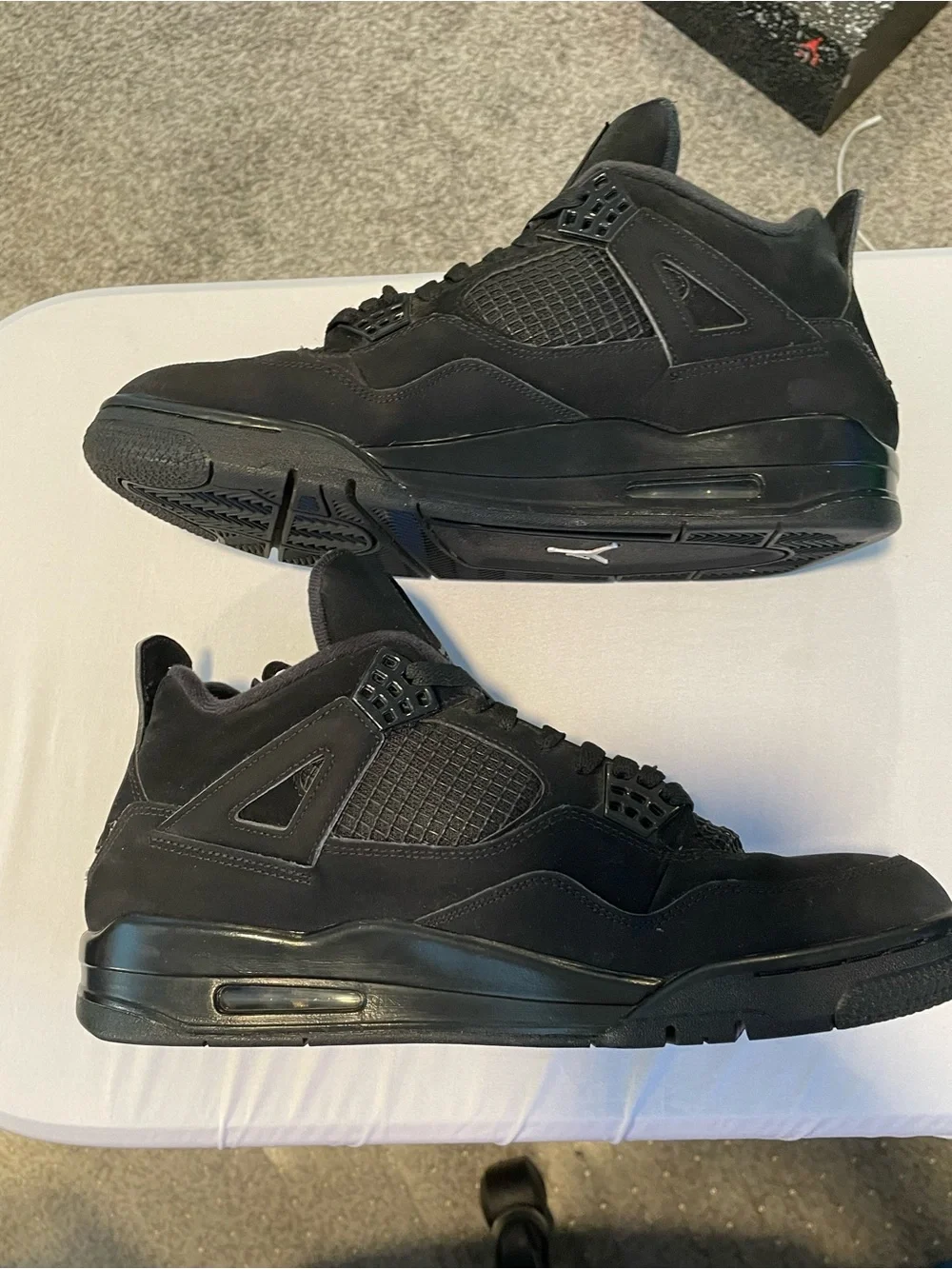 Air Jordan 4 Retro Black Cat 2020 Size 11.5, CU1110 010 Authentic 🔥🔥